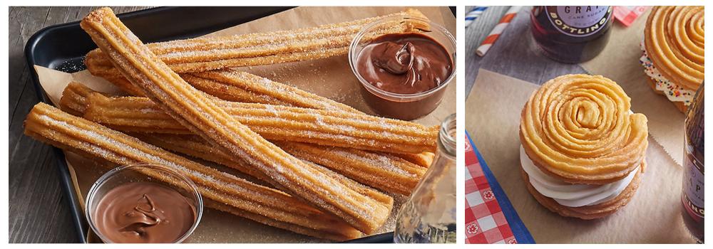 Golden Churros | Original Golden Churros Australia Our delicious churros products can be oven baked or deep fried, then rolled in cinnamon sugar and topped with toppings!